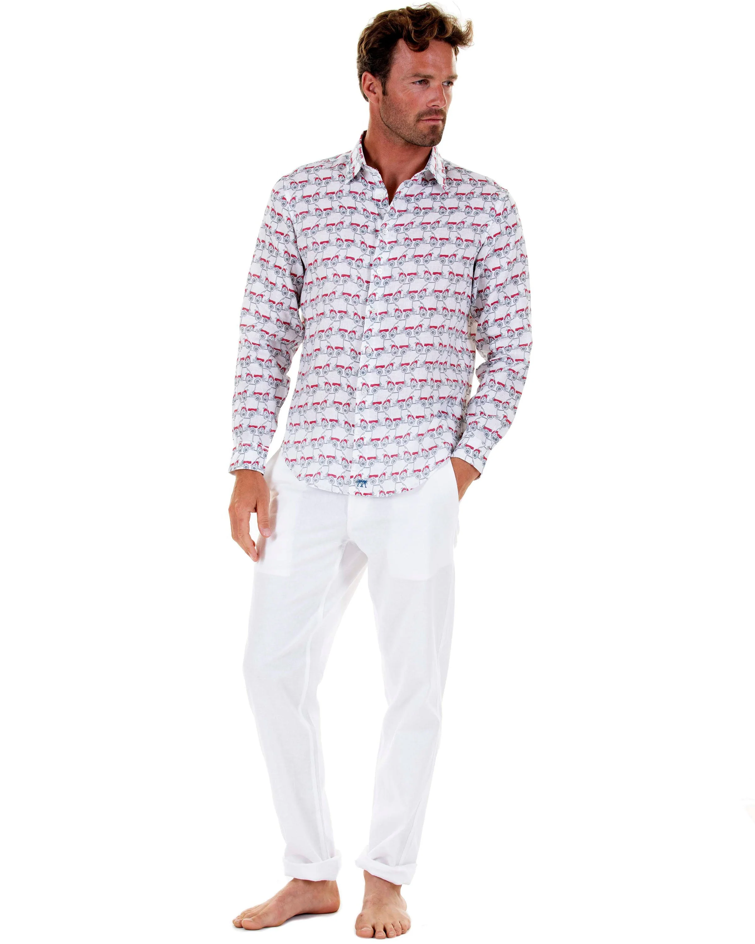 Linen Shirt  MUSTIQUE MULE - Image 7