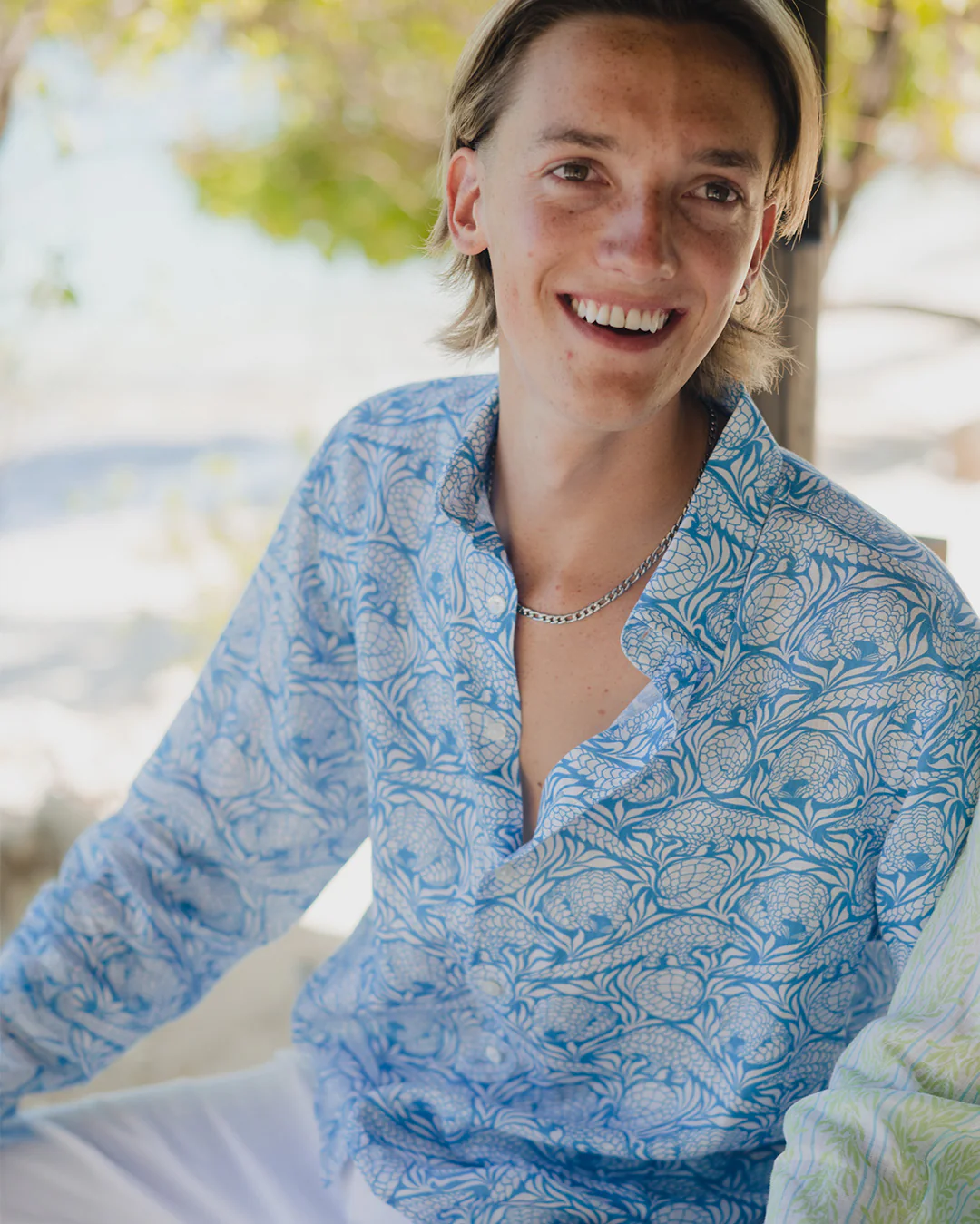 Linen Shirt PANGOLIN - Image 4