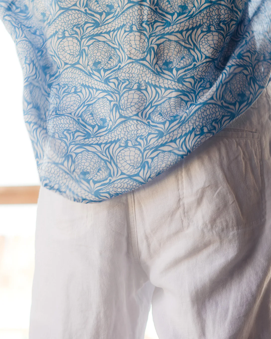 Linen Shirt PANGOLIN - Image 6