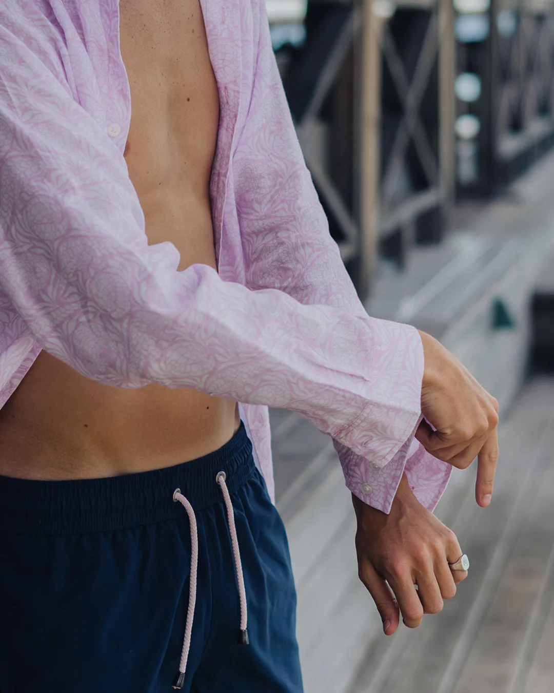 Linen Shirt PANGOLIN - Image 4