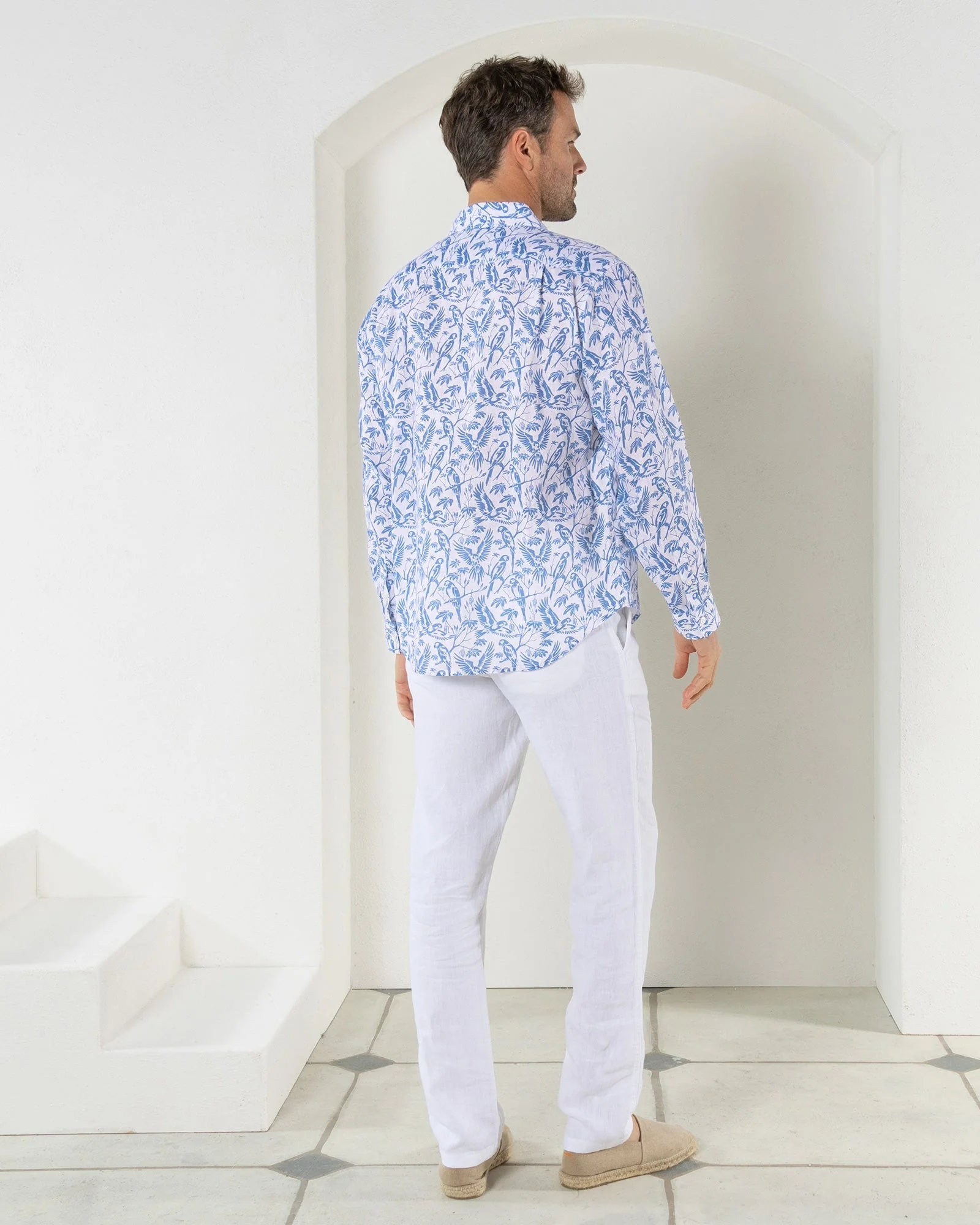 Linen Shirt PARROT - Image 10