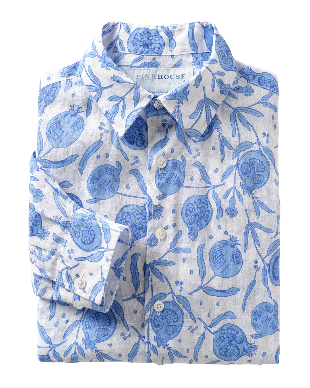 Linen Shirt POMEGRANATE