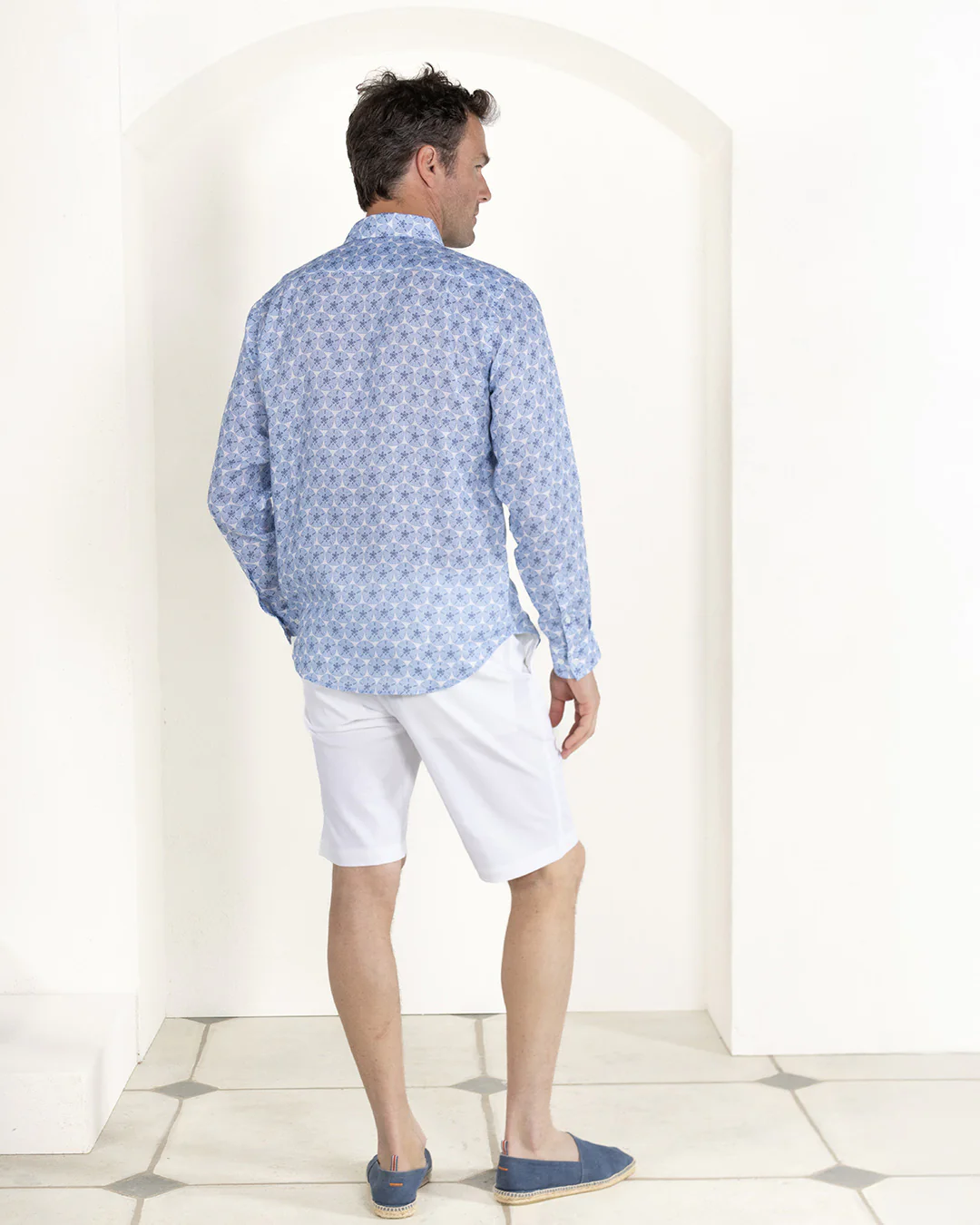 Linen Shirt SAND DOLLAR - Image 8
