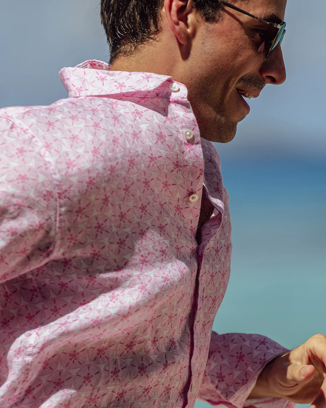 Linen Shirt SAND DOLLAR - Image 3