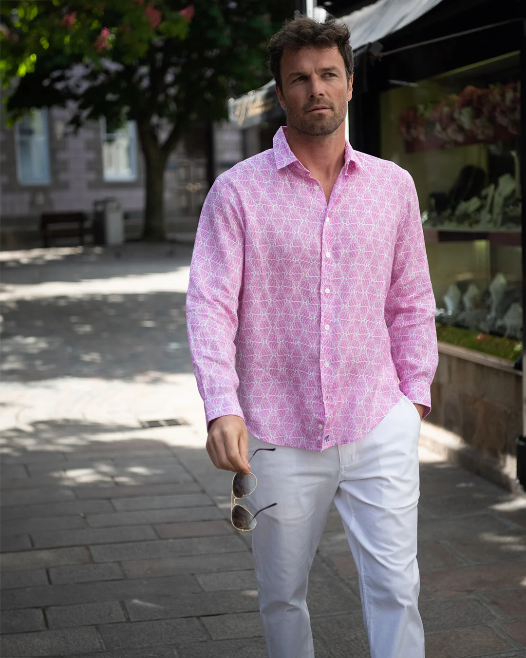 Linen Shirt SHELLTOP - Image 9