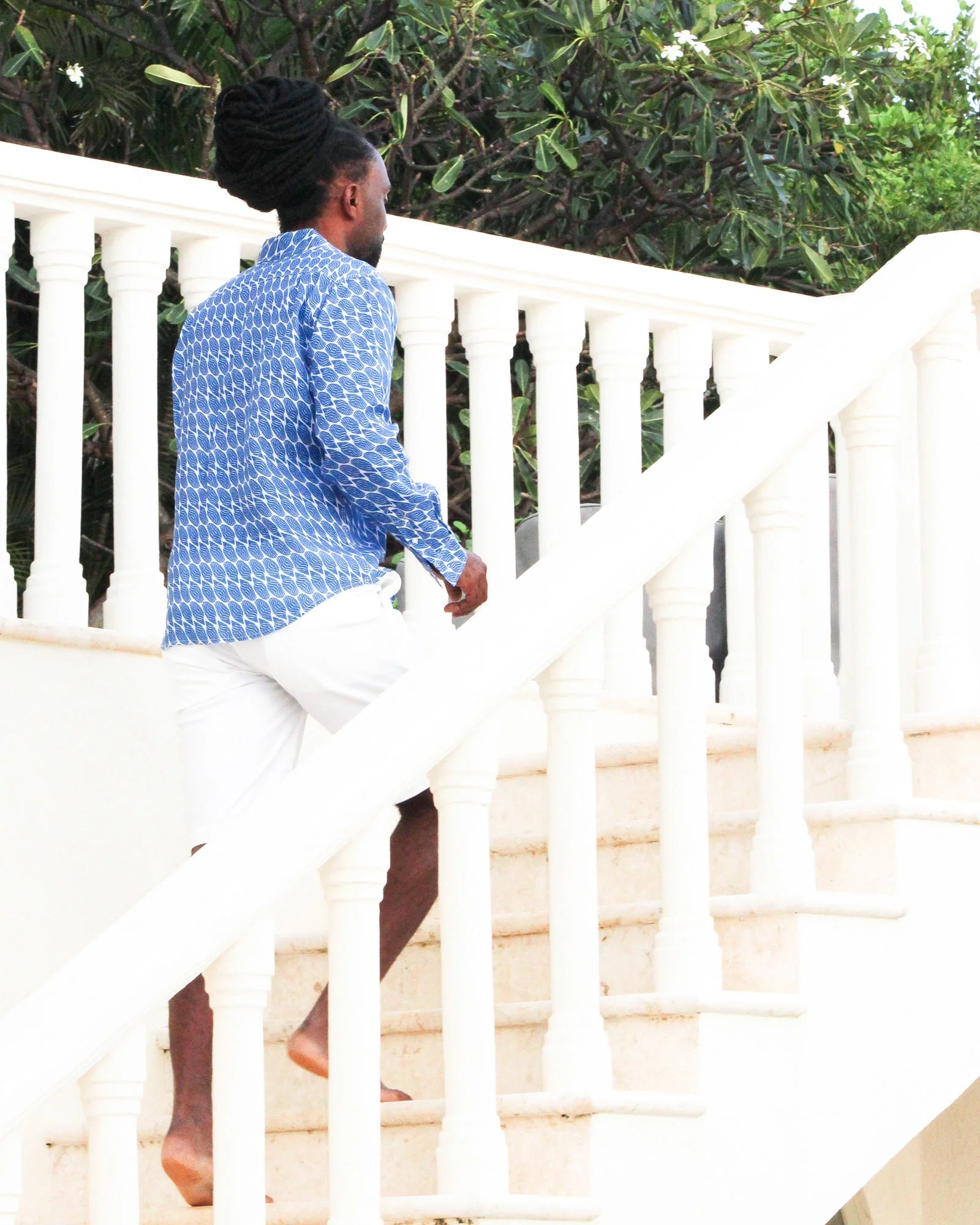 Linen Shirt STRIPED SHELL - Image 7