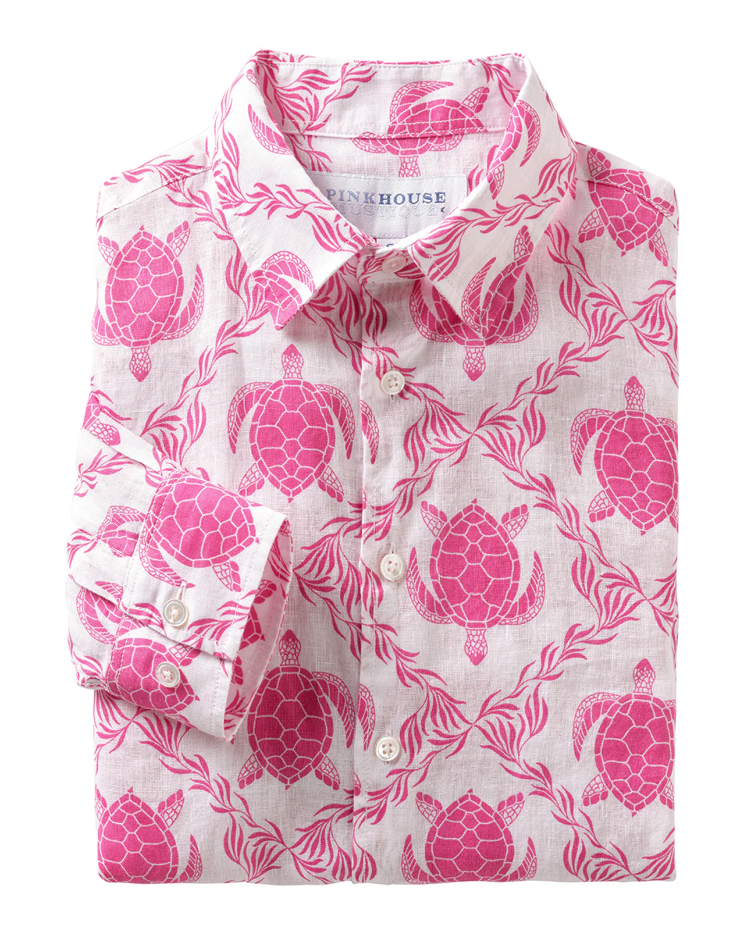 Linen Shirt TURTLE TRELLIS