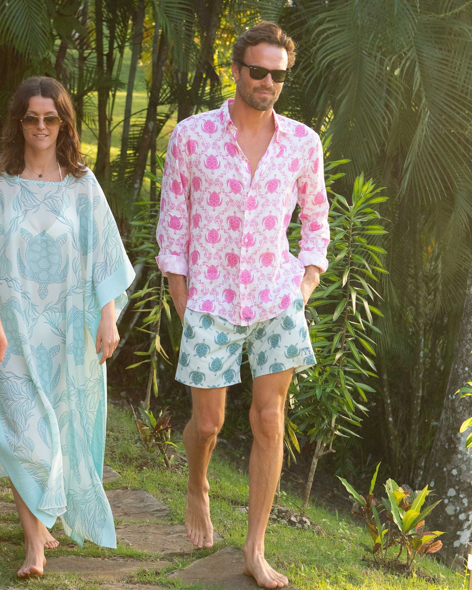 Linen Shirt TURTLE TRELLIS - Image 7