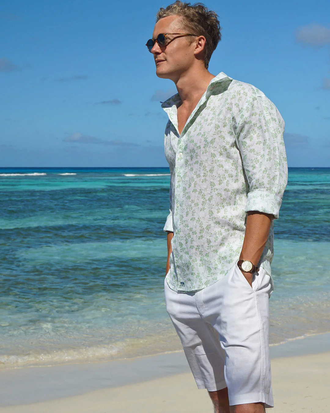 Classic Linen Shorts - Image 7