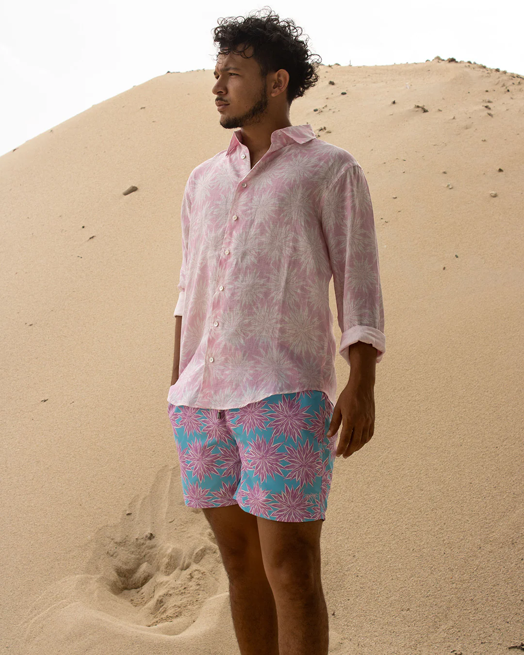 Mens Swim Shorts AGAVE - Image 5