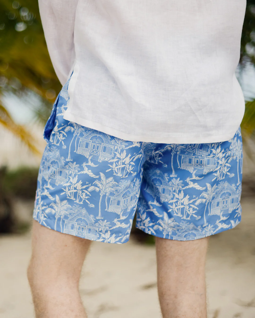 Swim Shorts PINK HOUSE TOILE - Image 4
