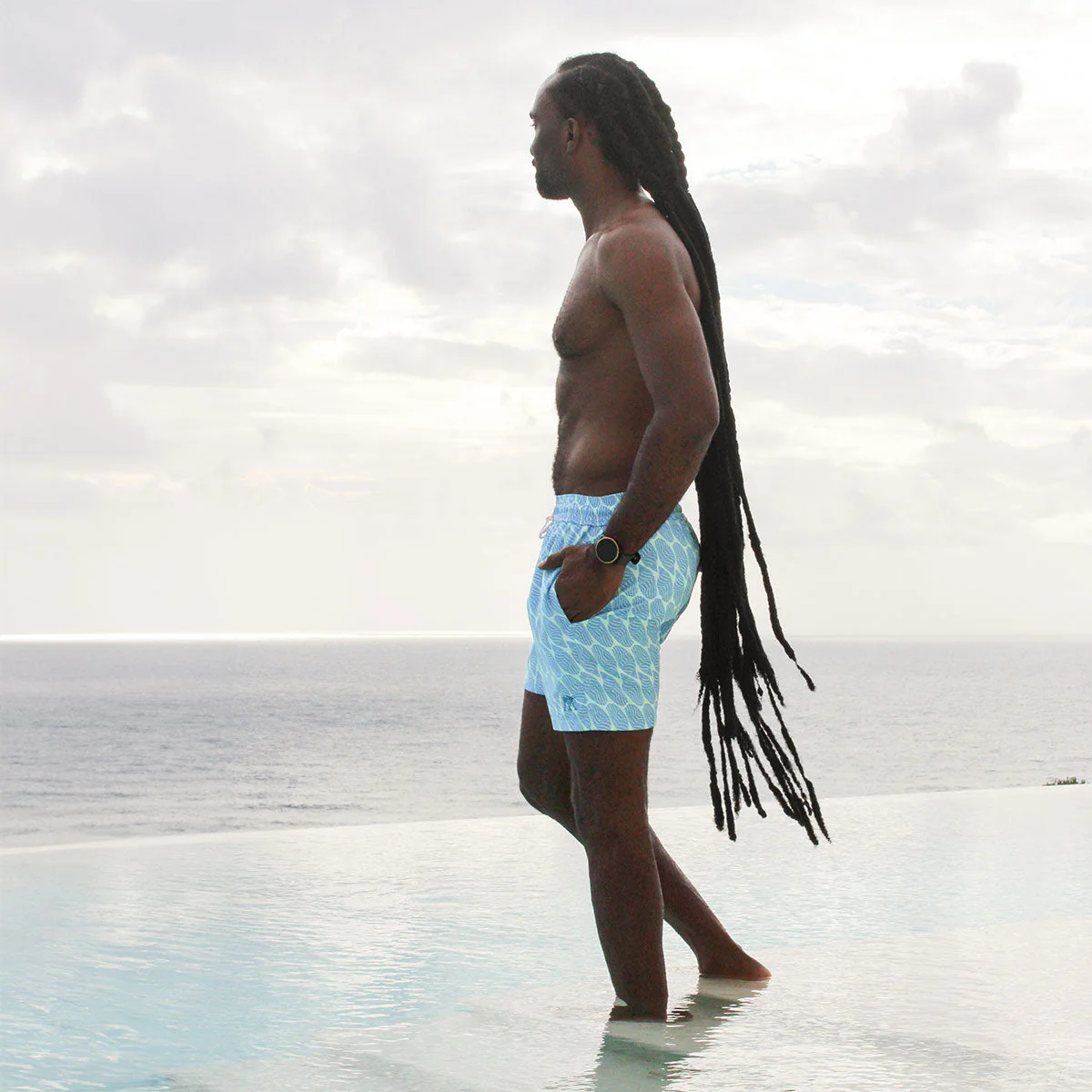 Swim Shorts STRIPED SHELL - Image 3