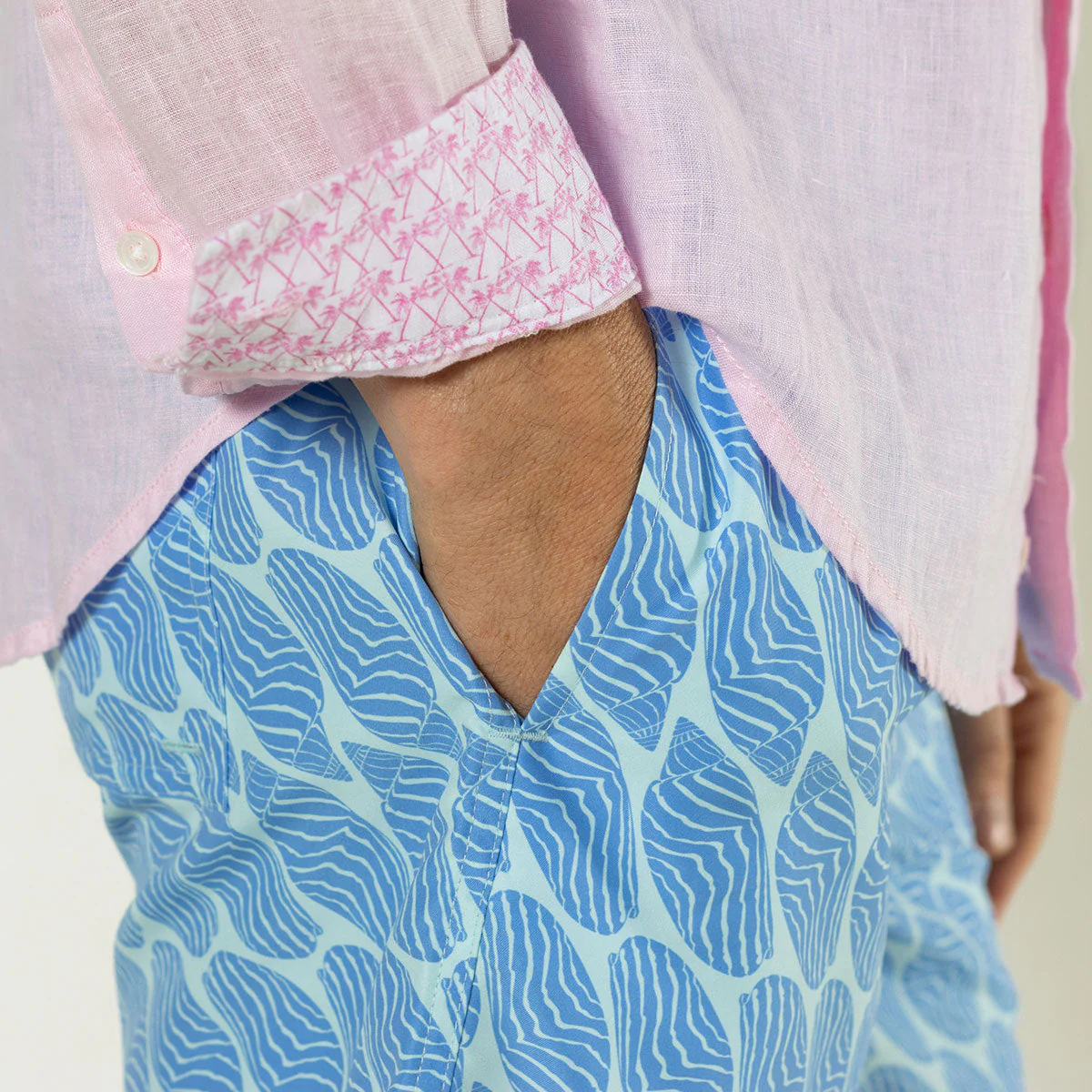 Swim Shorts STRIPED SHELL - Image 8