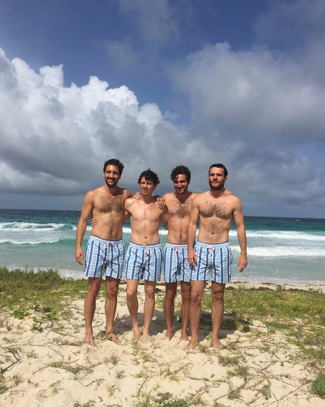Swim Shorts PALM STRIPE - Image 4