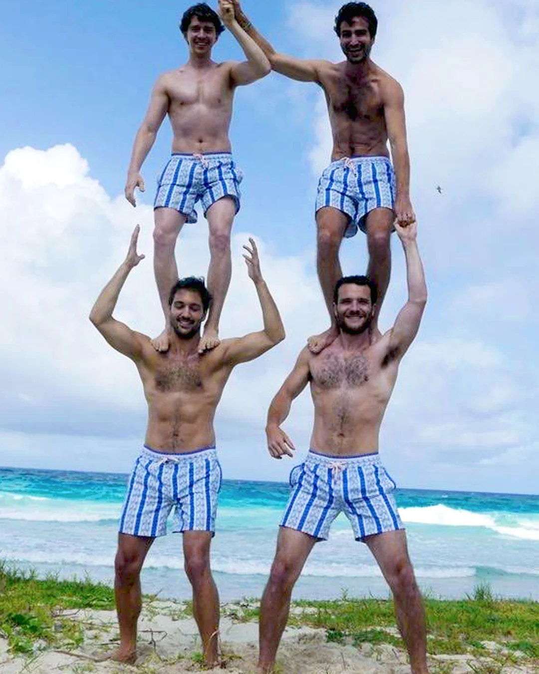 Swim Shorts PALM STRIPE - Image 6