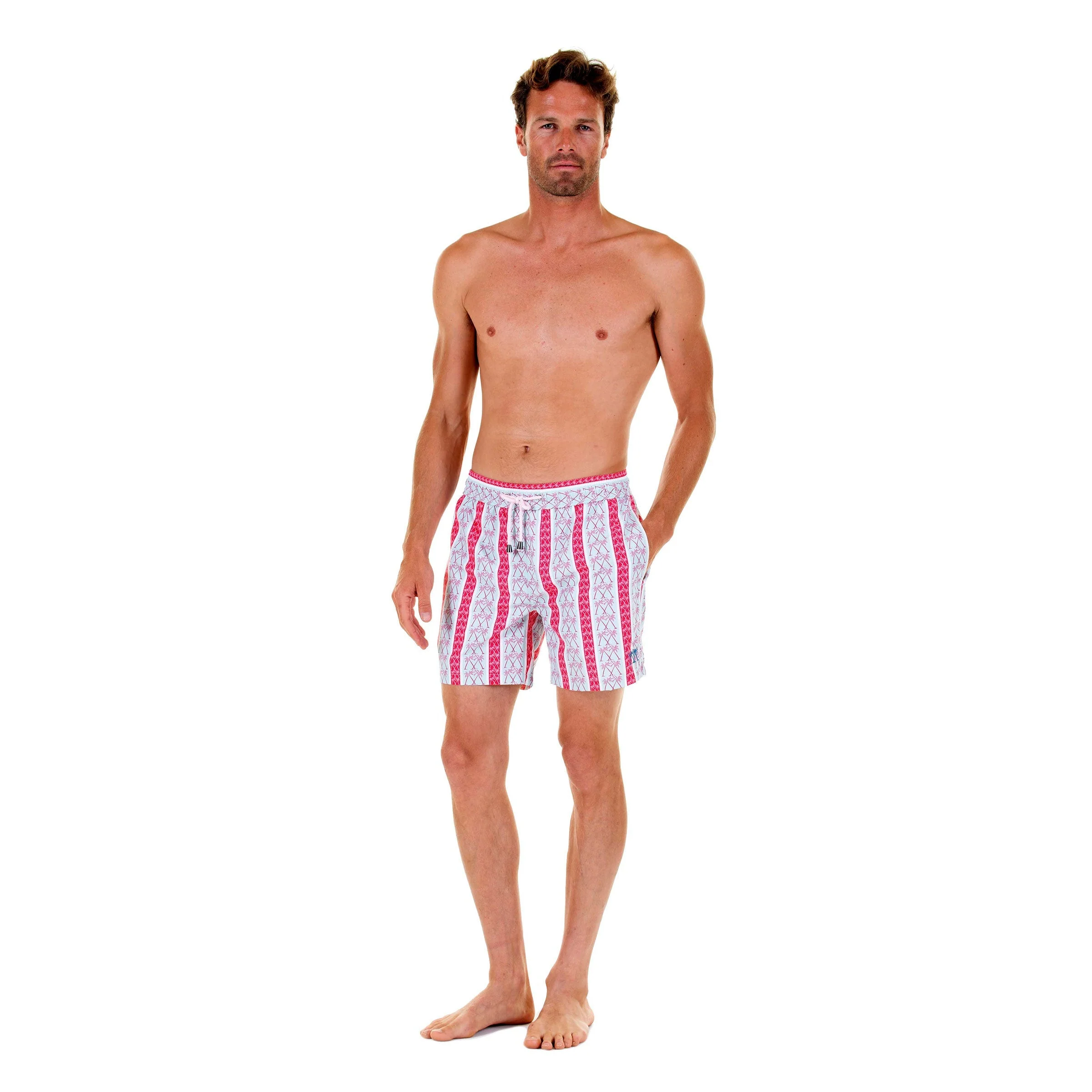 Swim Shorts PALM STRIPE - Image 7