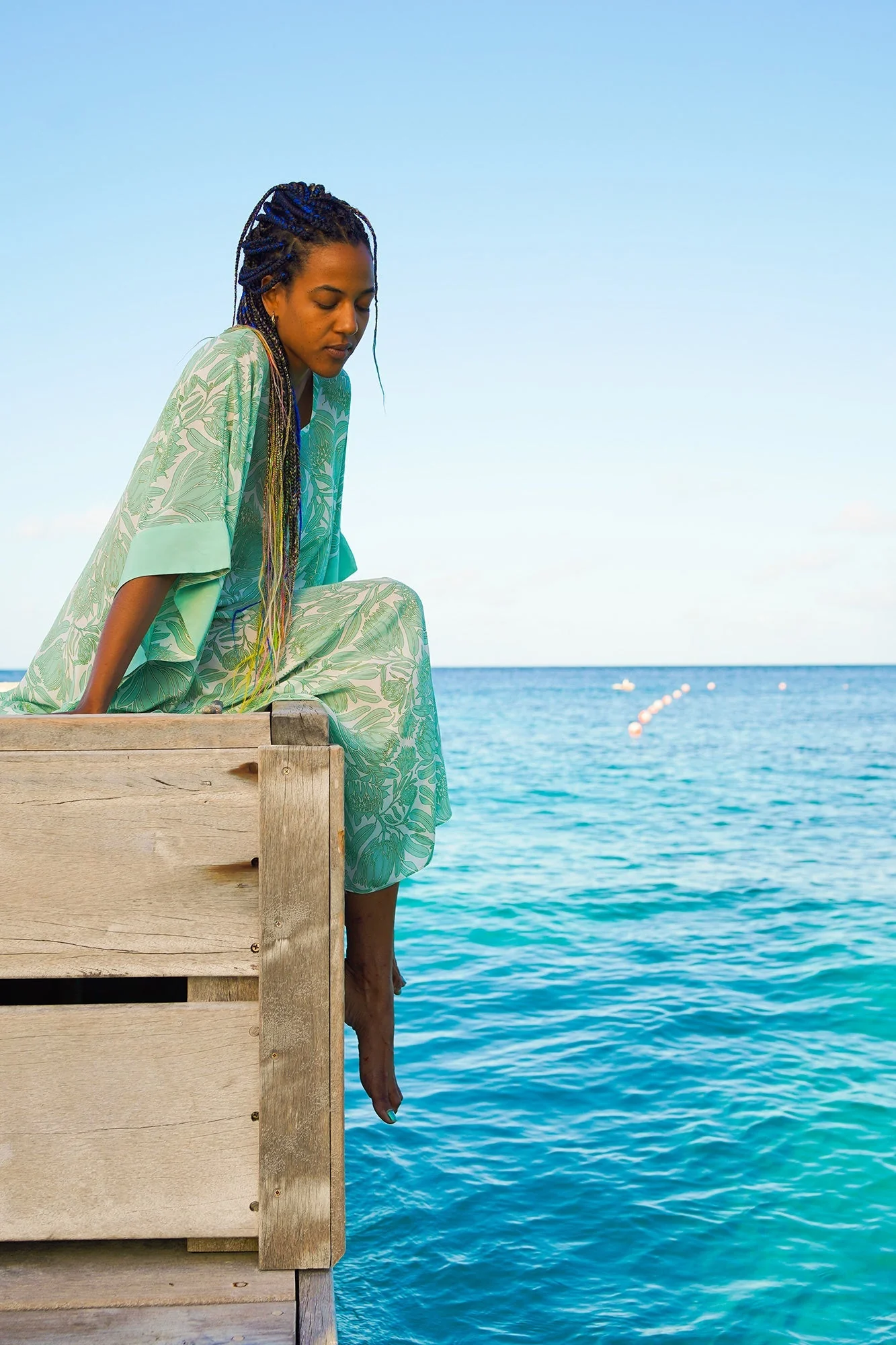 Silk Samantha Kaftan PROTEA - Image 3