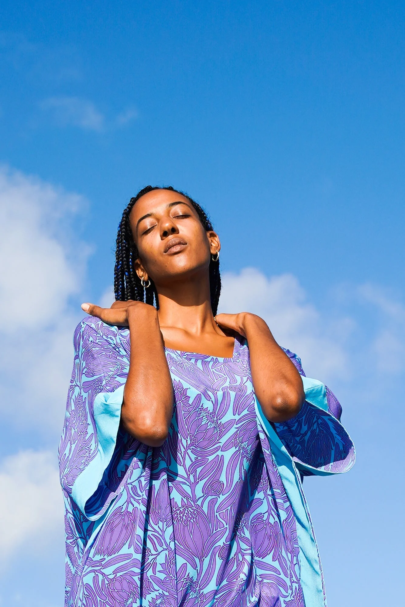 Silk Samantha Kaftan PROTEA - Image 4