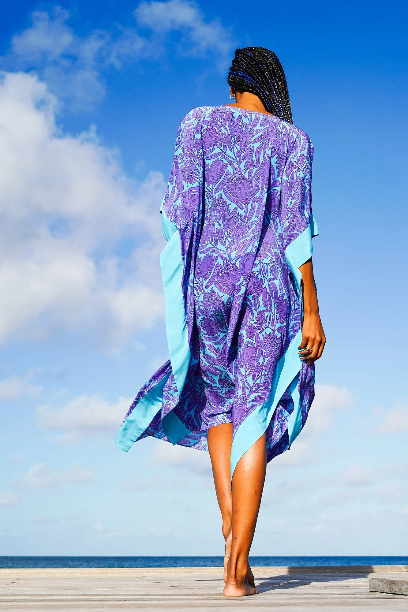 Silk Samantha Kaftan PROTEA - Image 5