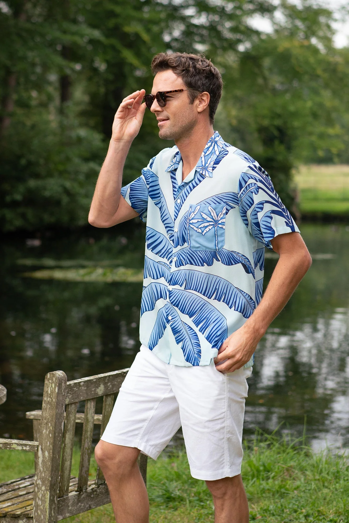 Silk Festival Shirt BANANA TREE - Image 5