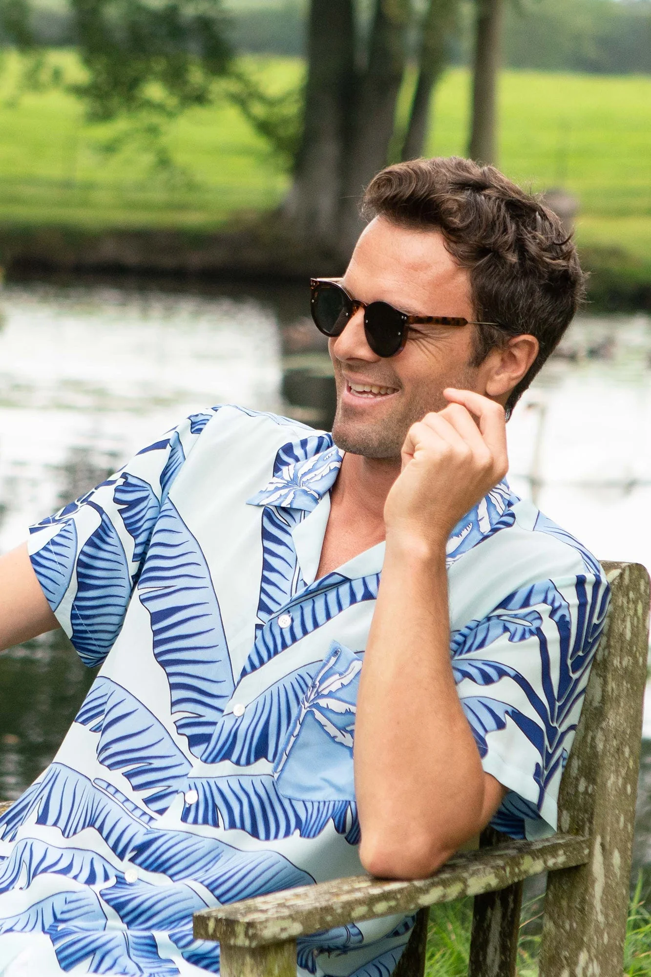 Silk Festival Shirt BANANA TREE - Image 6