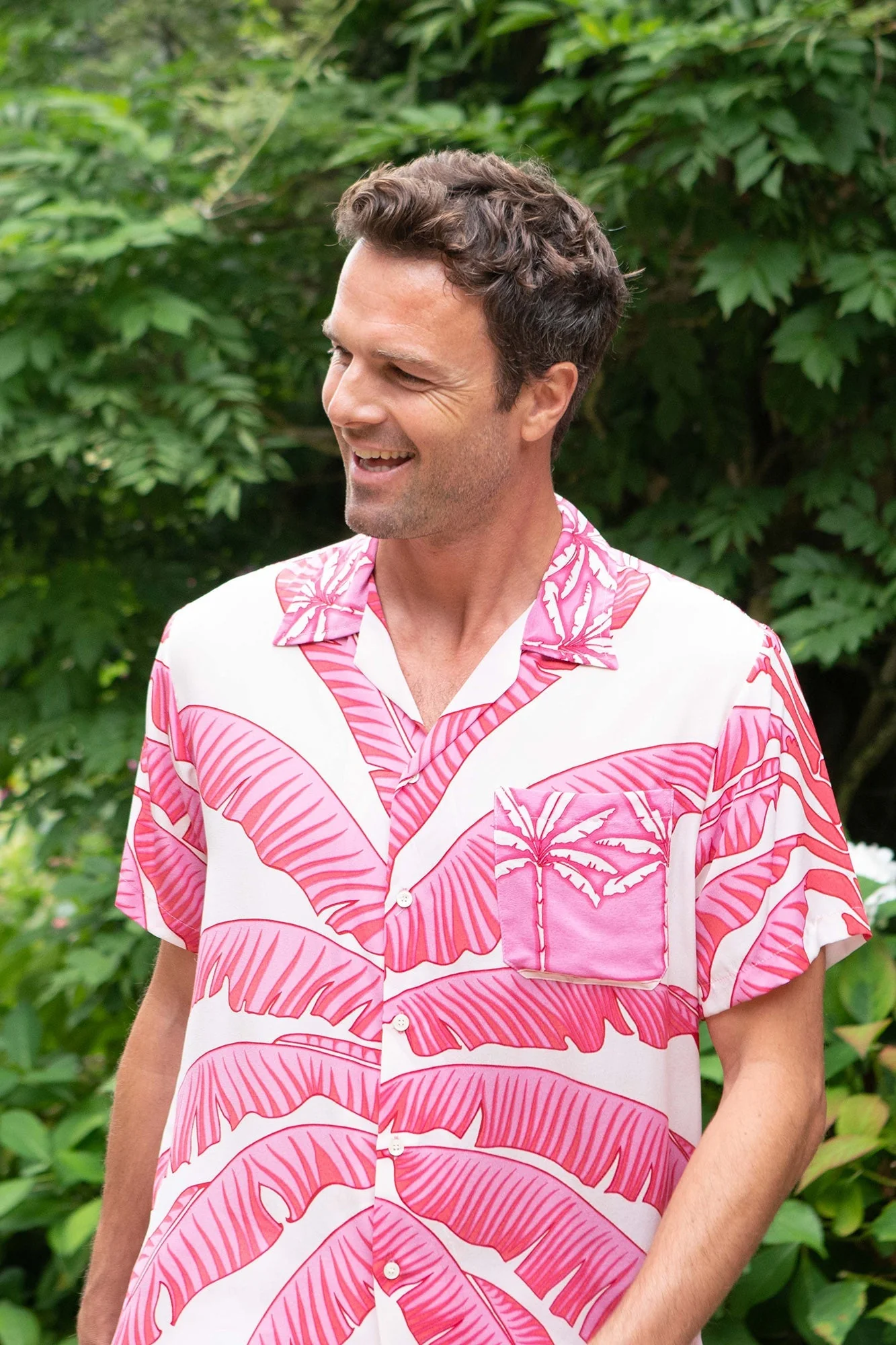 Silk Festival Shirt BANANA TREE - Image 5
