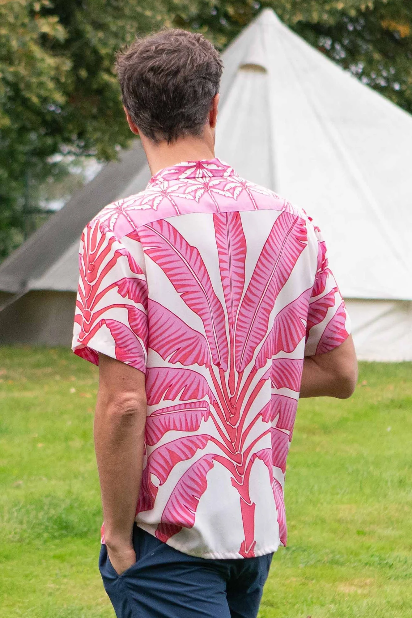 Silk Festival Shirt BANANA TREE - Image 6