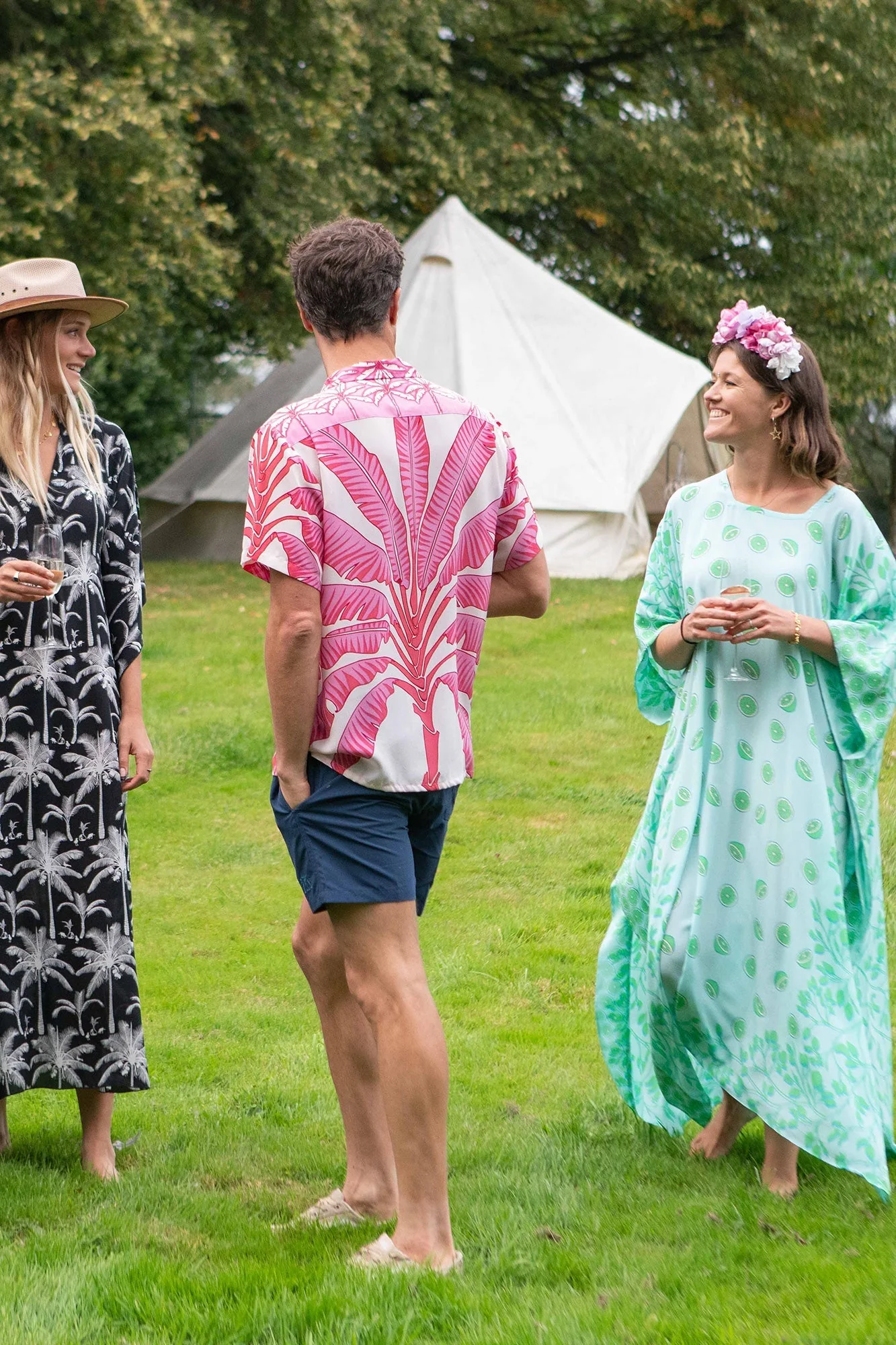 Silk Festival Shirt BANANA TREE - Image 8