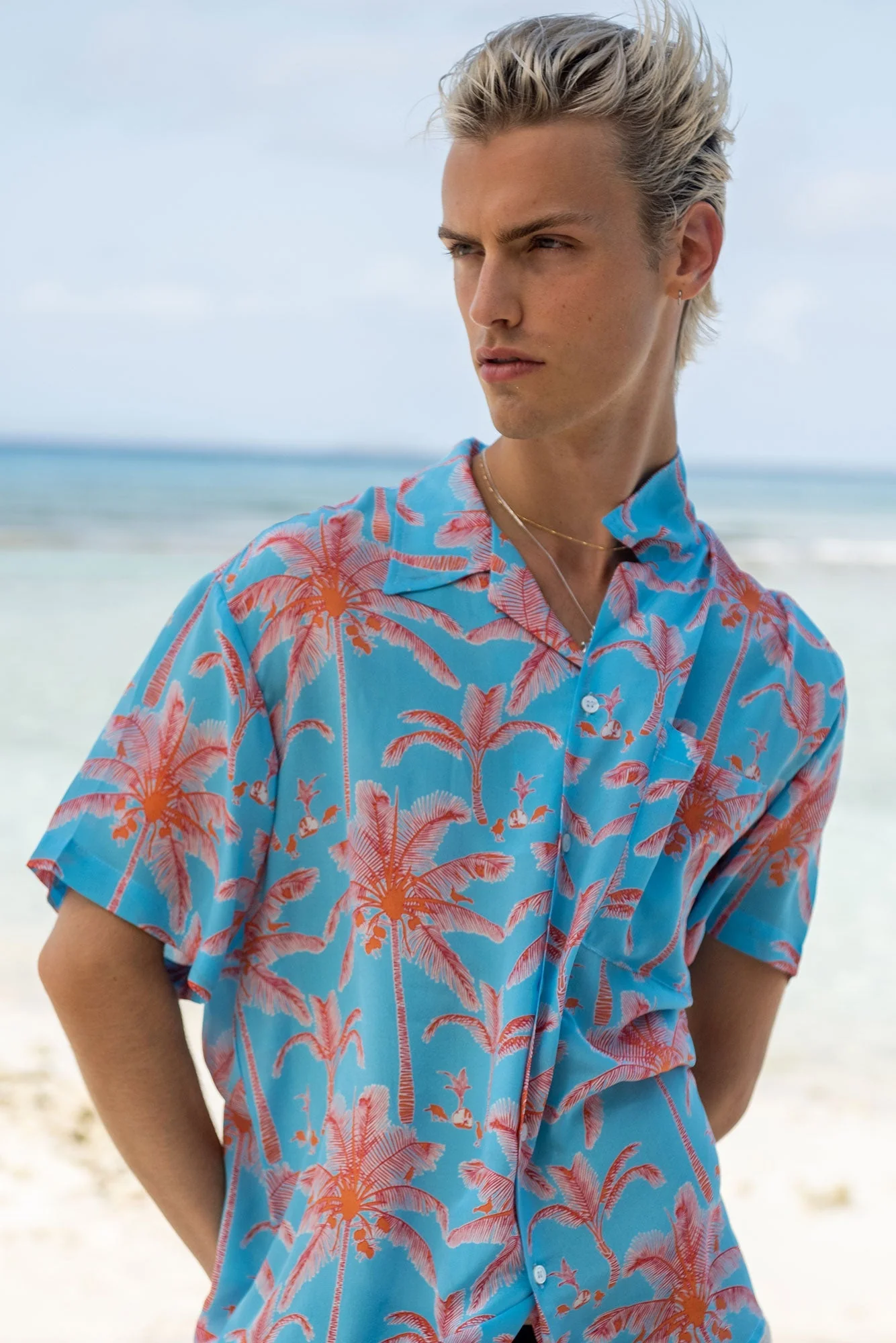 Silk Festival Shirt PLANTATION - Image 4