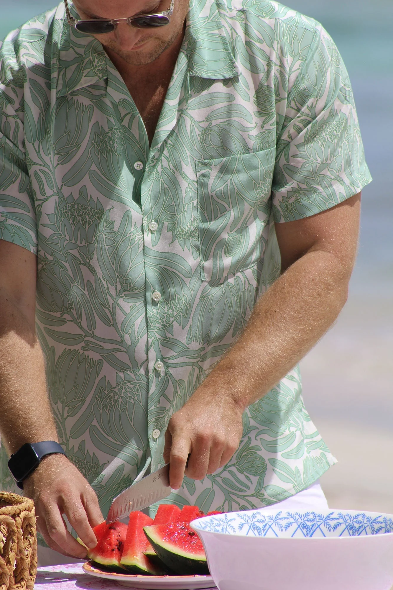 Silk Festival Shirt PROTEA - Image 5