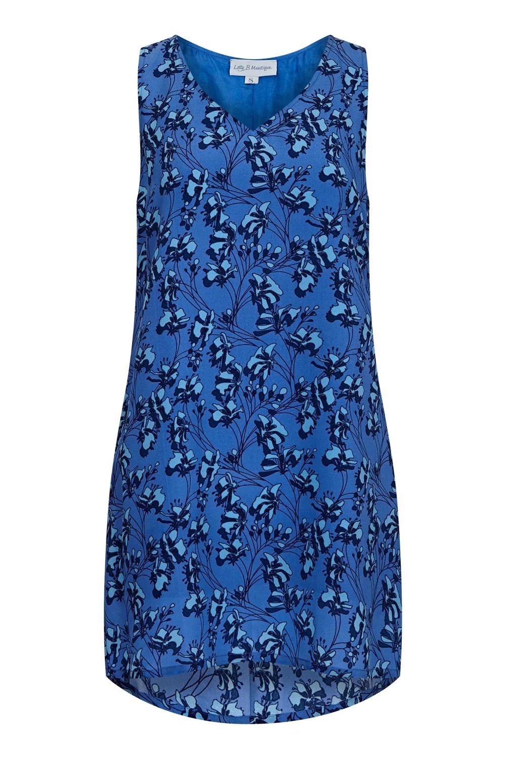 Silk Henny Dress FLAMBOYANT FLOWER - Image 2