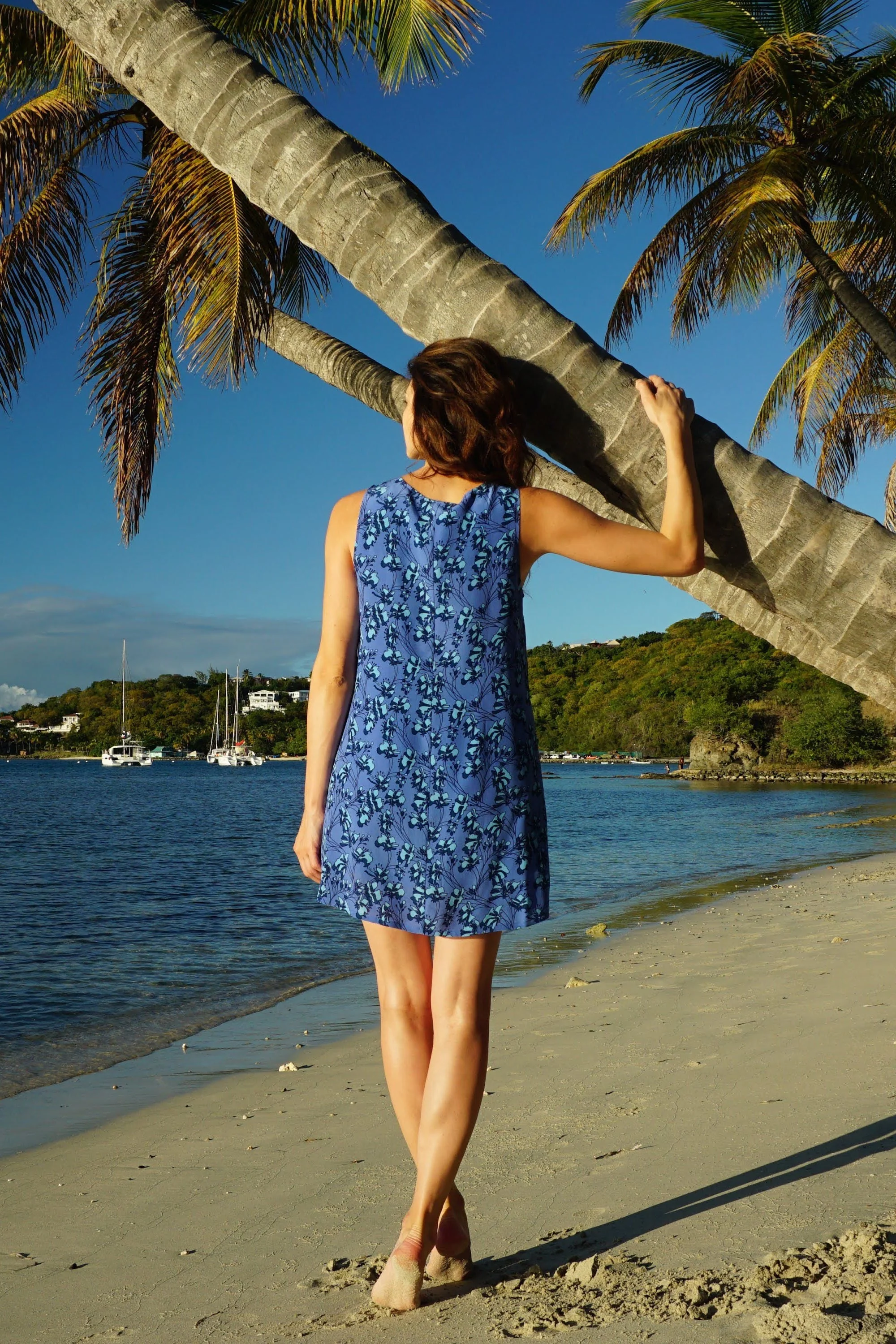 Silk Henny Dress FLAMBOYANT FLOWER - Image 7
