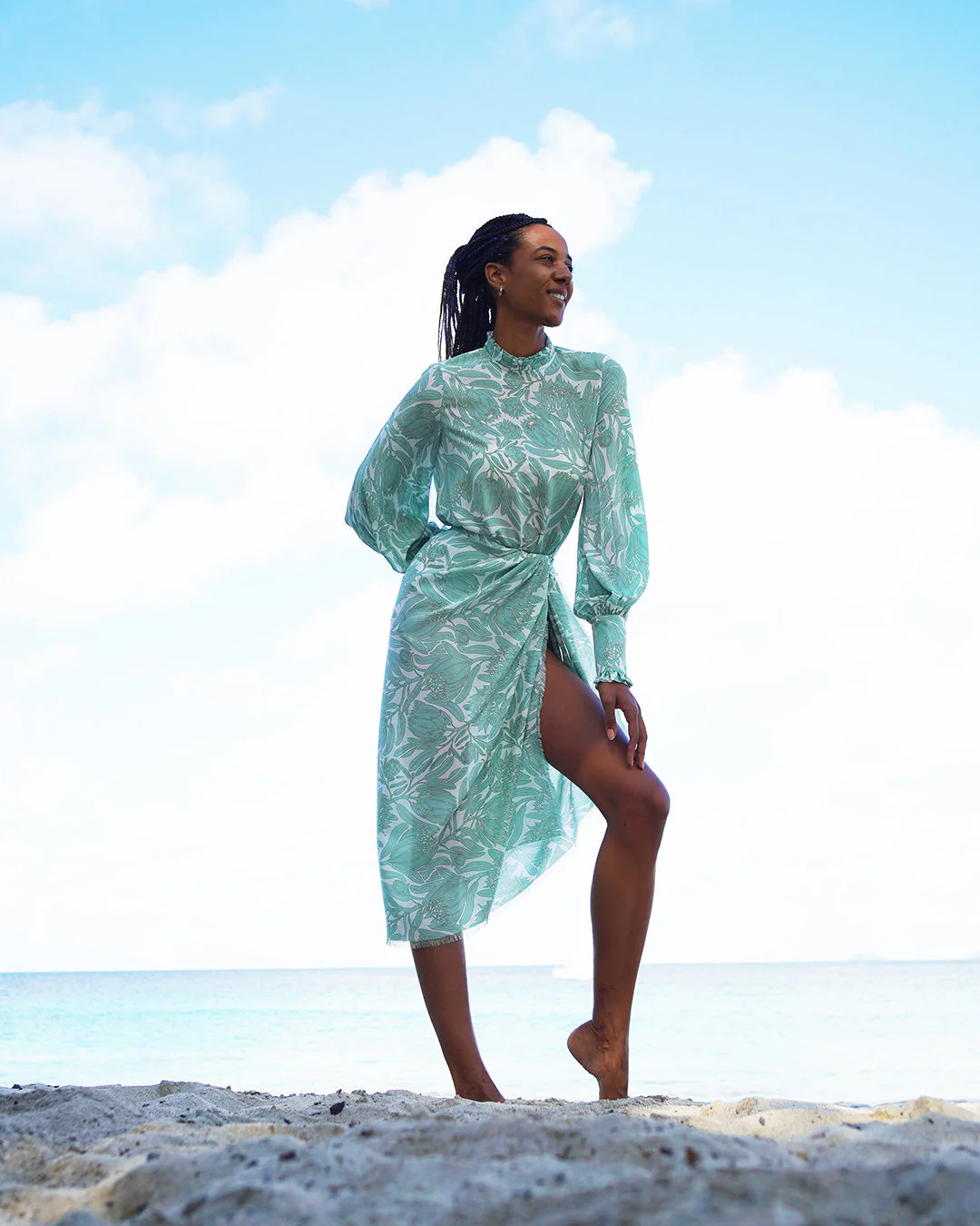 Silk Kelly Blouse PROTEA - Image 6