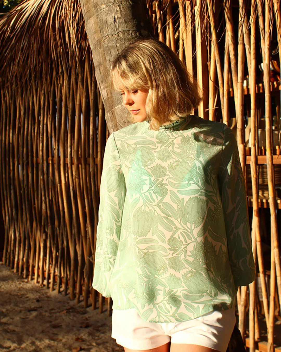 Silk Kelly Blouse PROTEA - Image 8