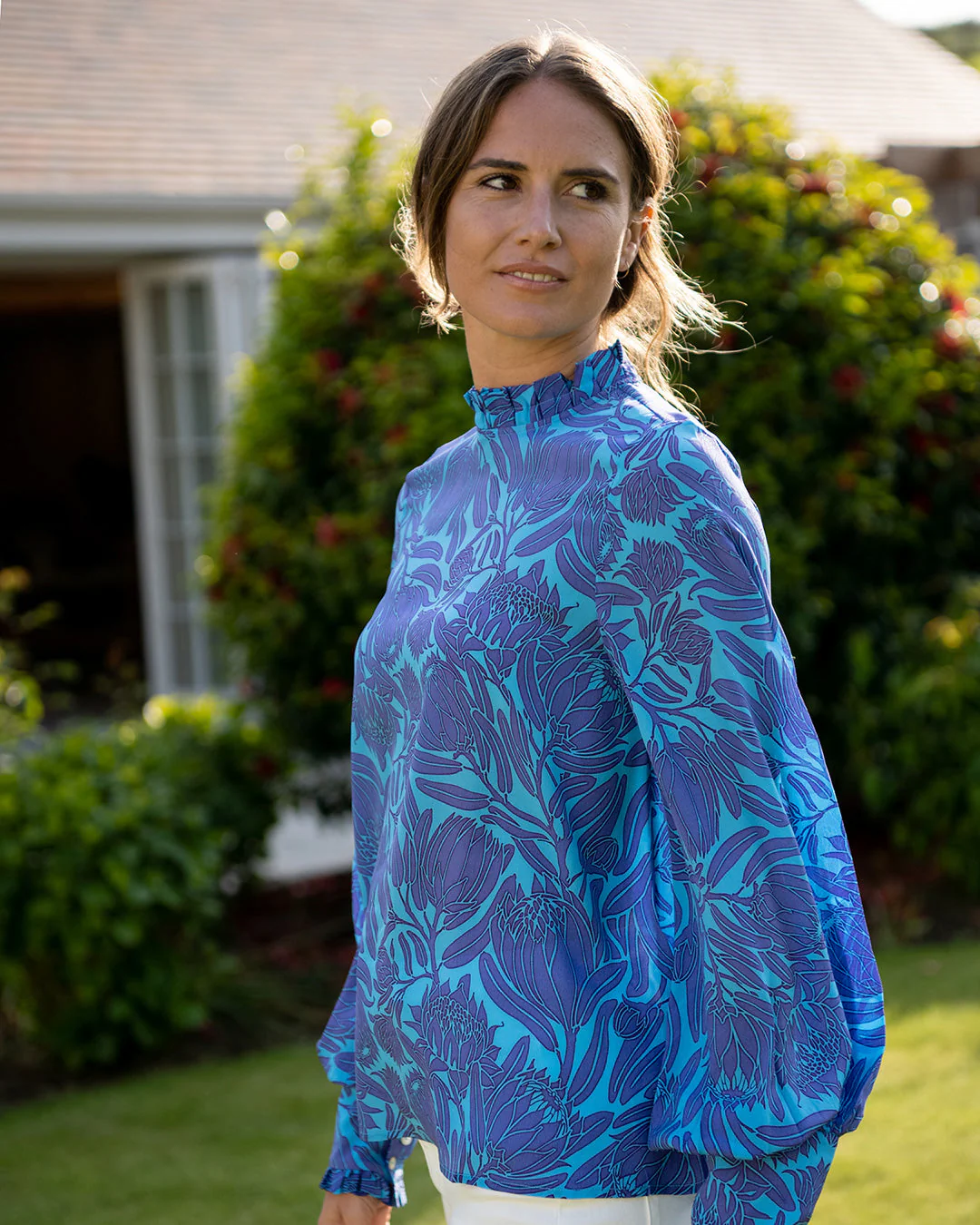 Silk Kelly Blouse PROTEA - Image 4