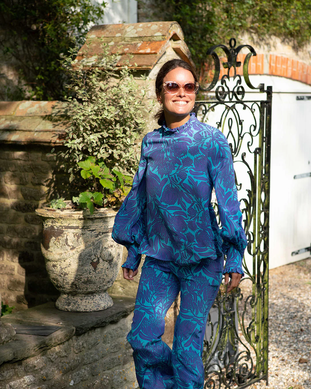 Silk Kelly Blouse PROTEA - Image 8