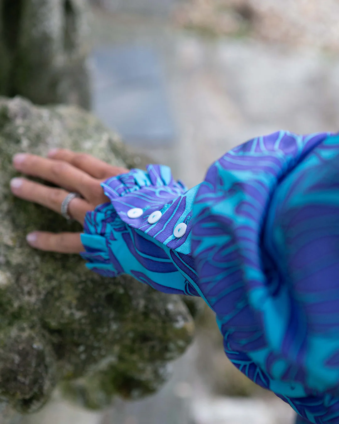 Silk Kelly Blouse PROTEA - Image 9