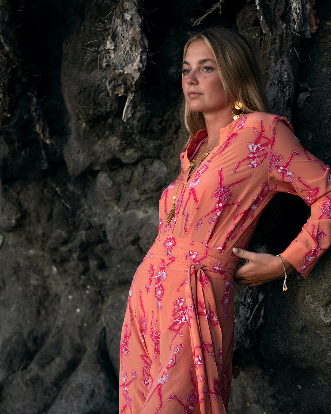 Silk Kim Blouse FRUIT PUNCH - Image 5