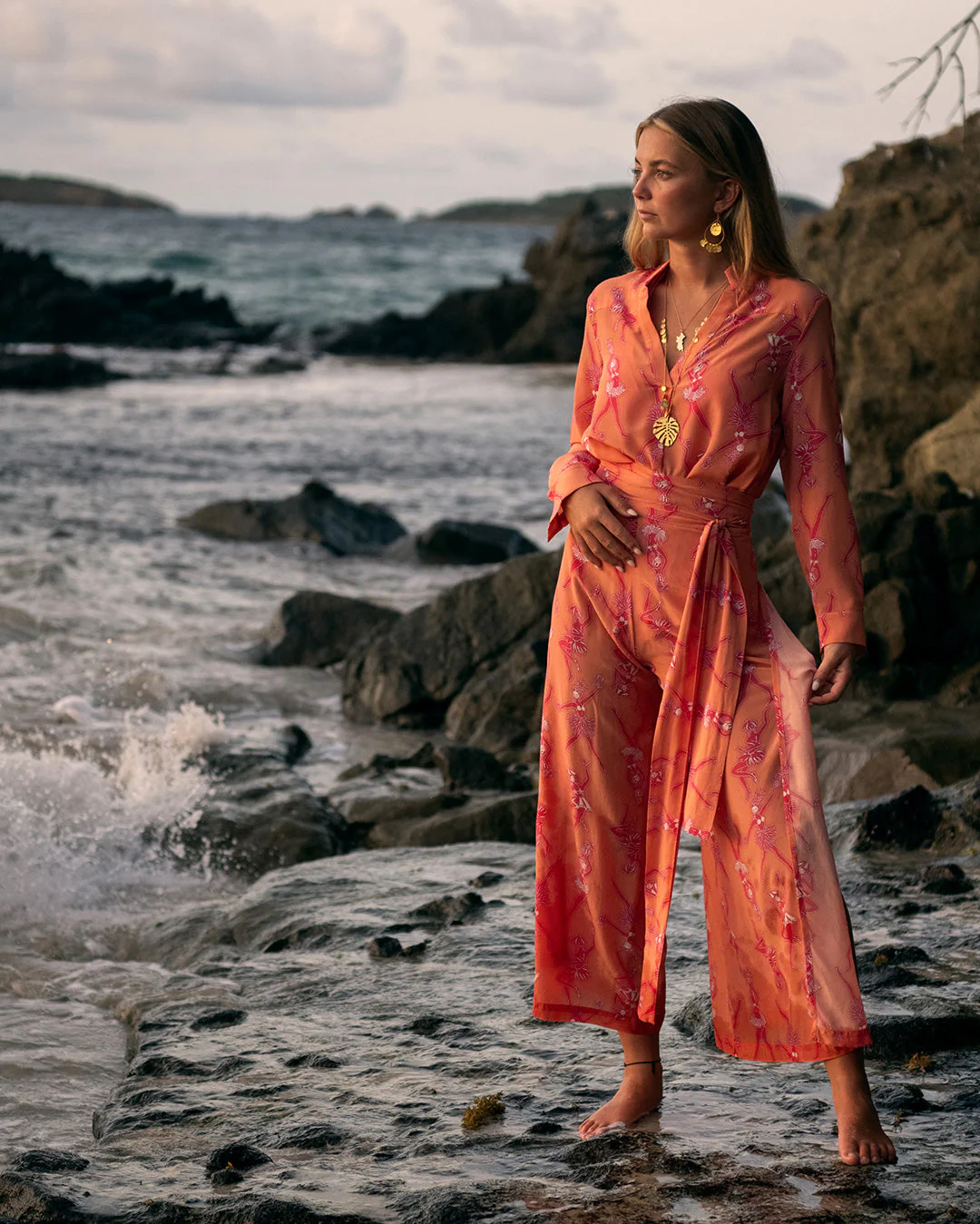 Silk Kim Blouse FRUIT PUNCH - Image 7