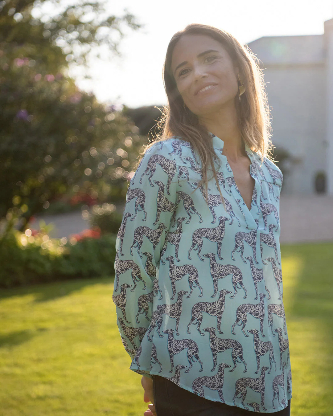 Silk Kim Blouse LURCHER - Image 4