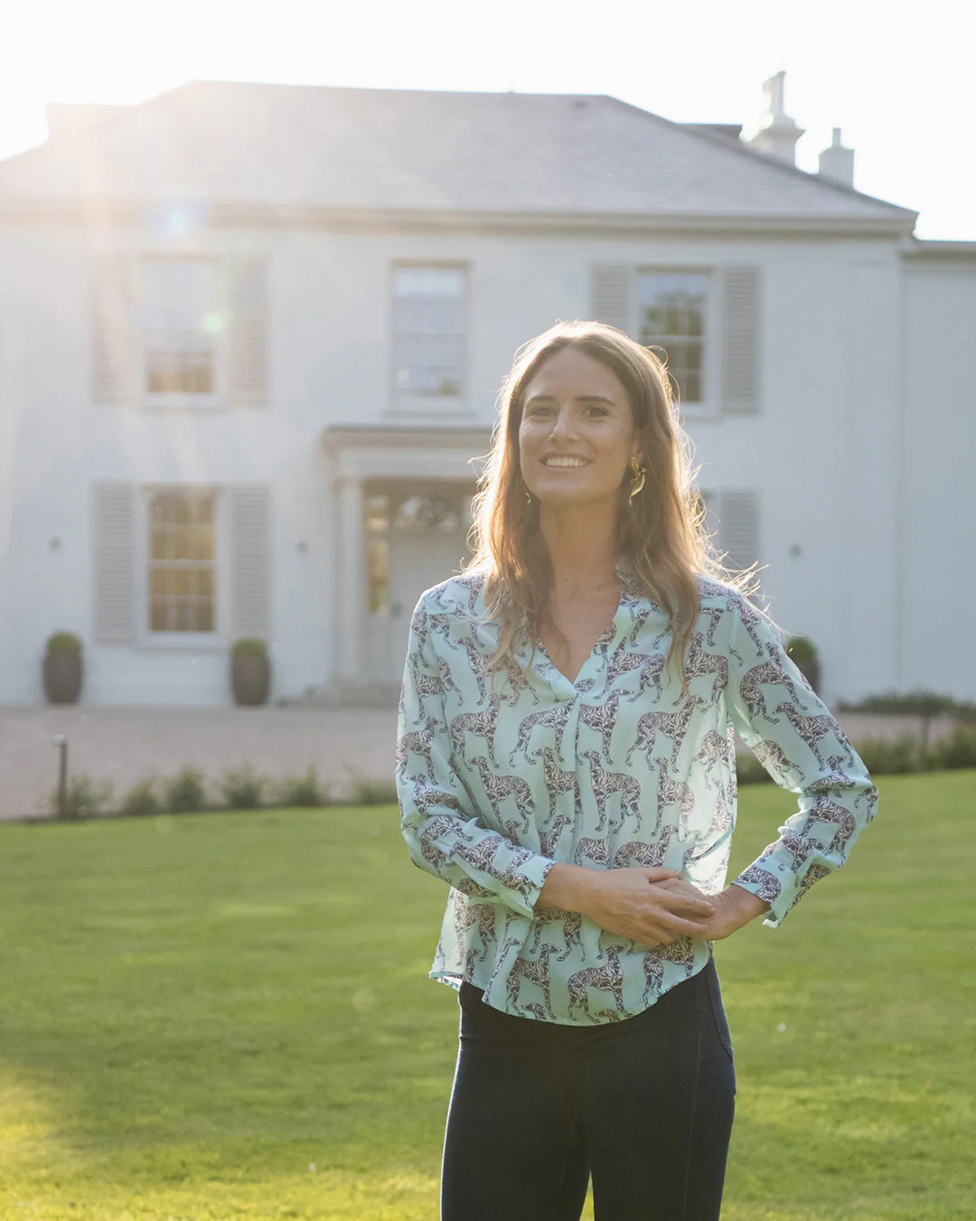 Silk Kim Blouse LURCHER - Image 5