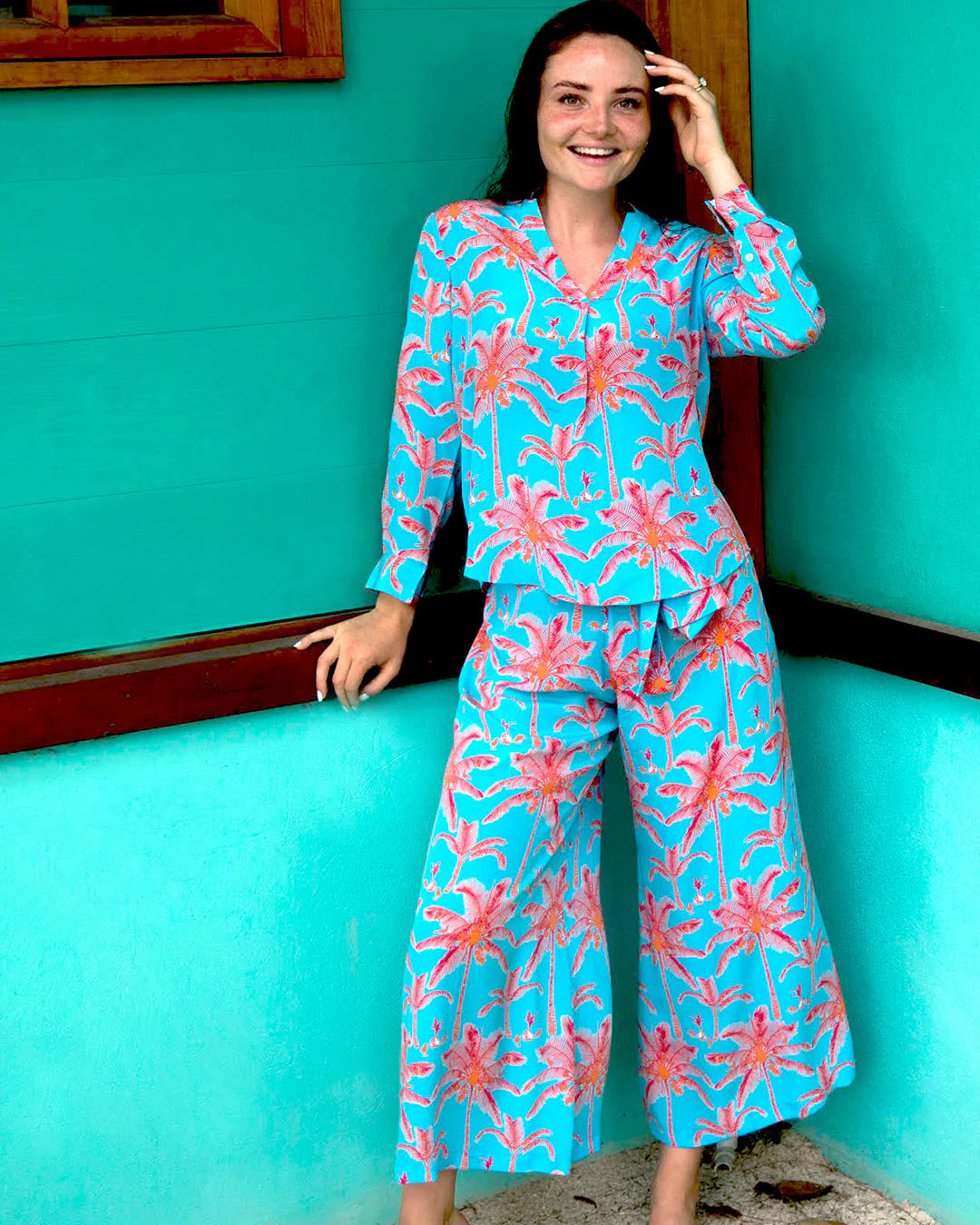 Silk Kim Blouse PLANTATION - Image 4