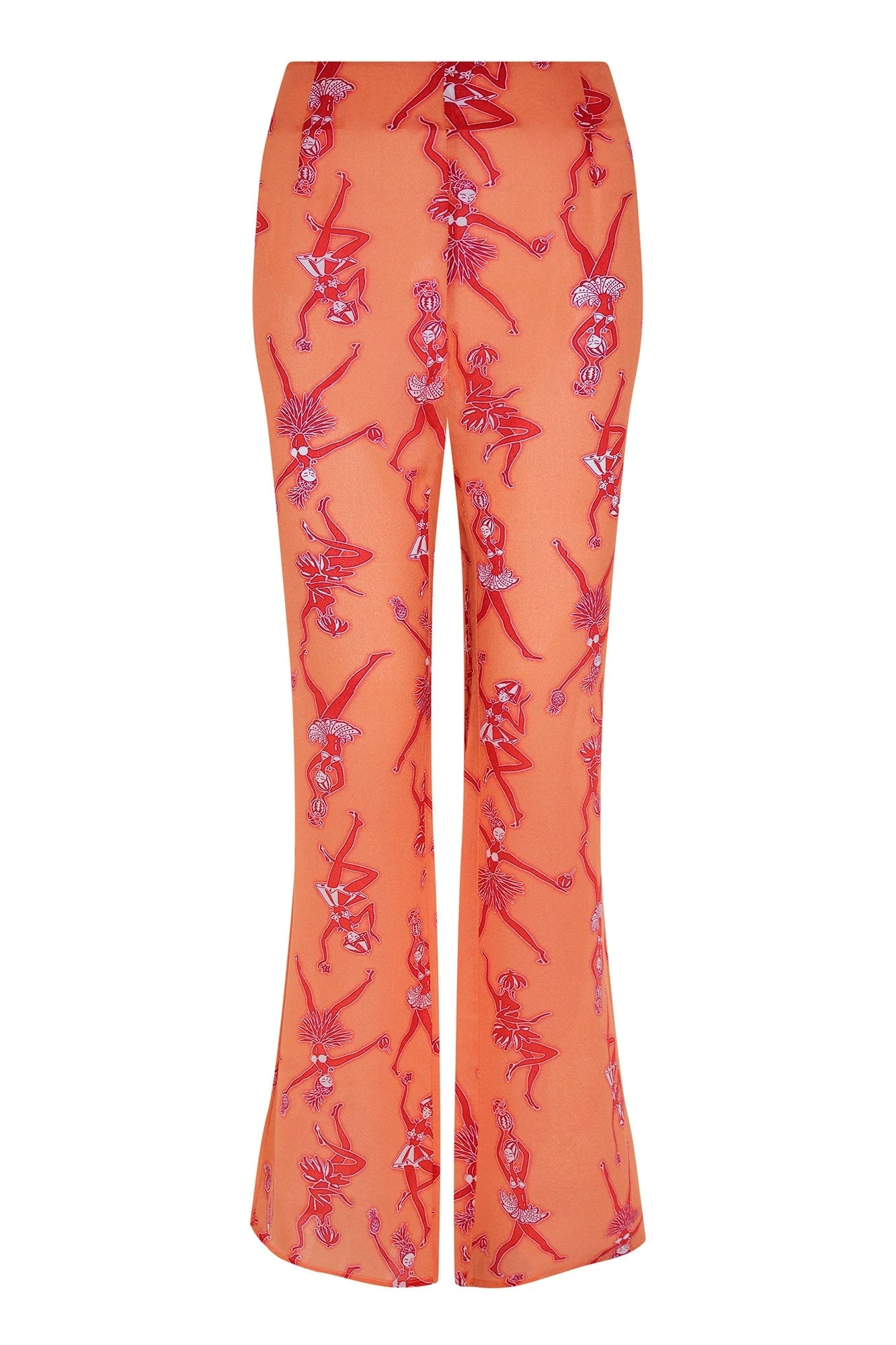 Silk Lyla Pants FRUIT PUNCH - Image 2