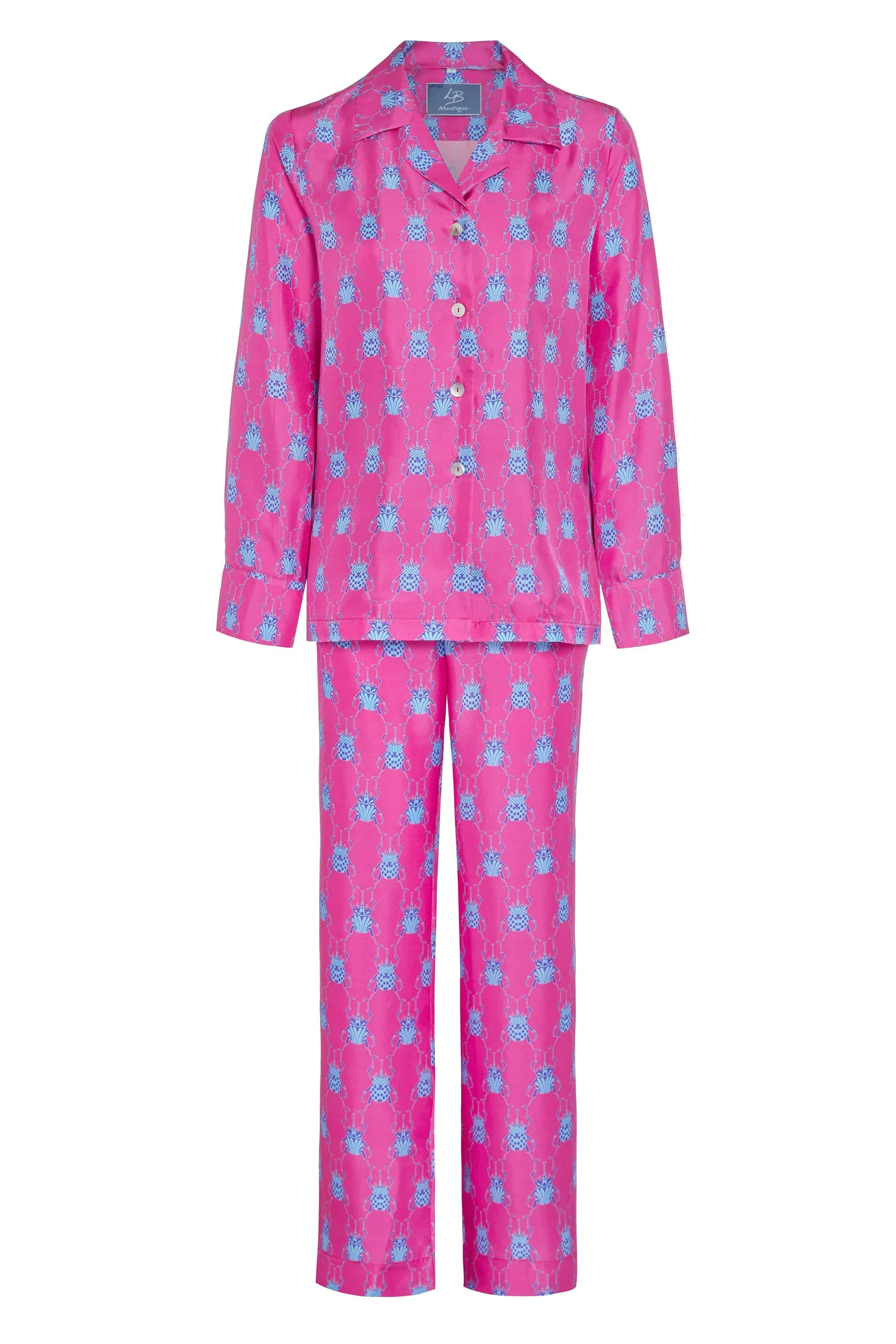 Silk Pajamas BEETLE - Image 13