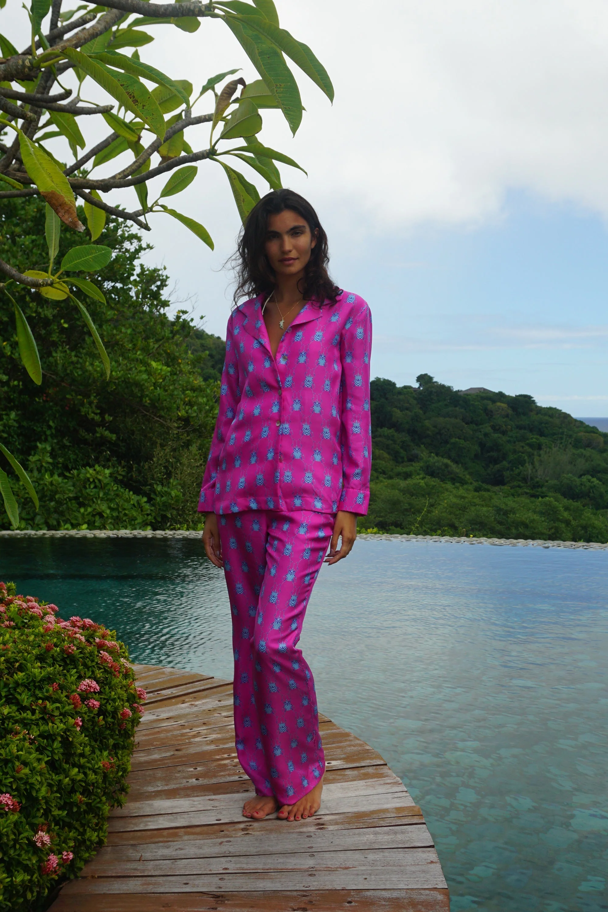 Silk Pajamas BEETLE - Image 3