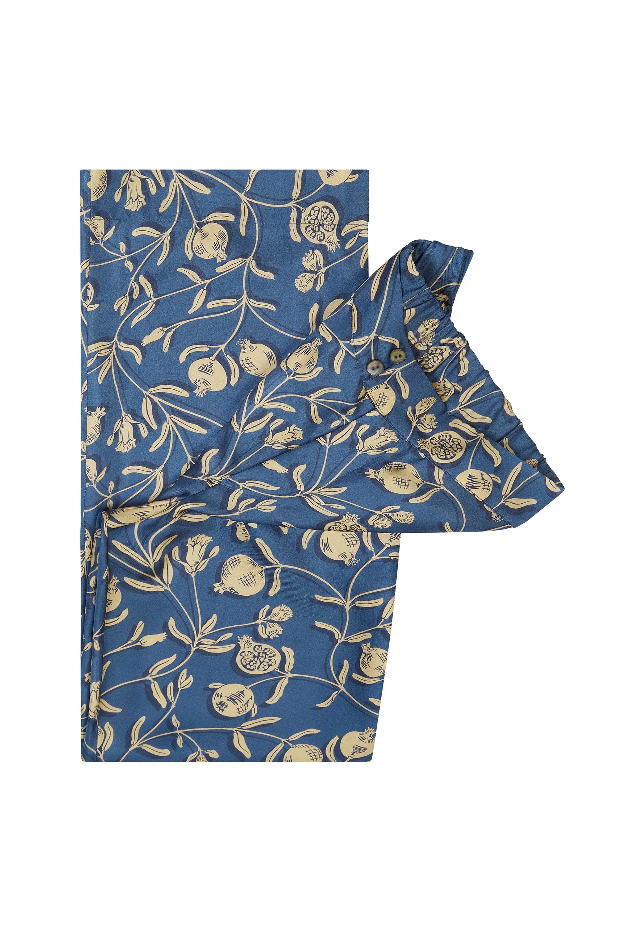 Silk Pajamas POMEGRANATE - Image 12