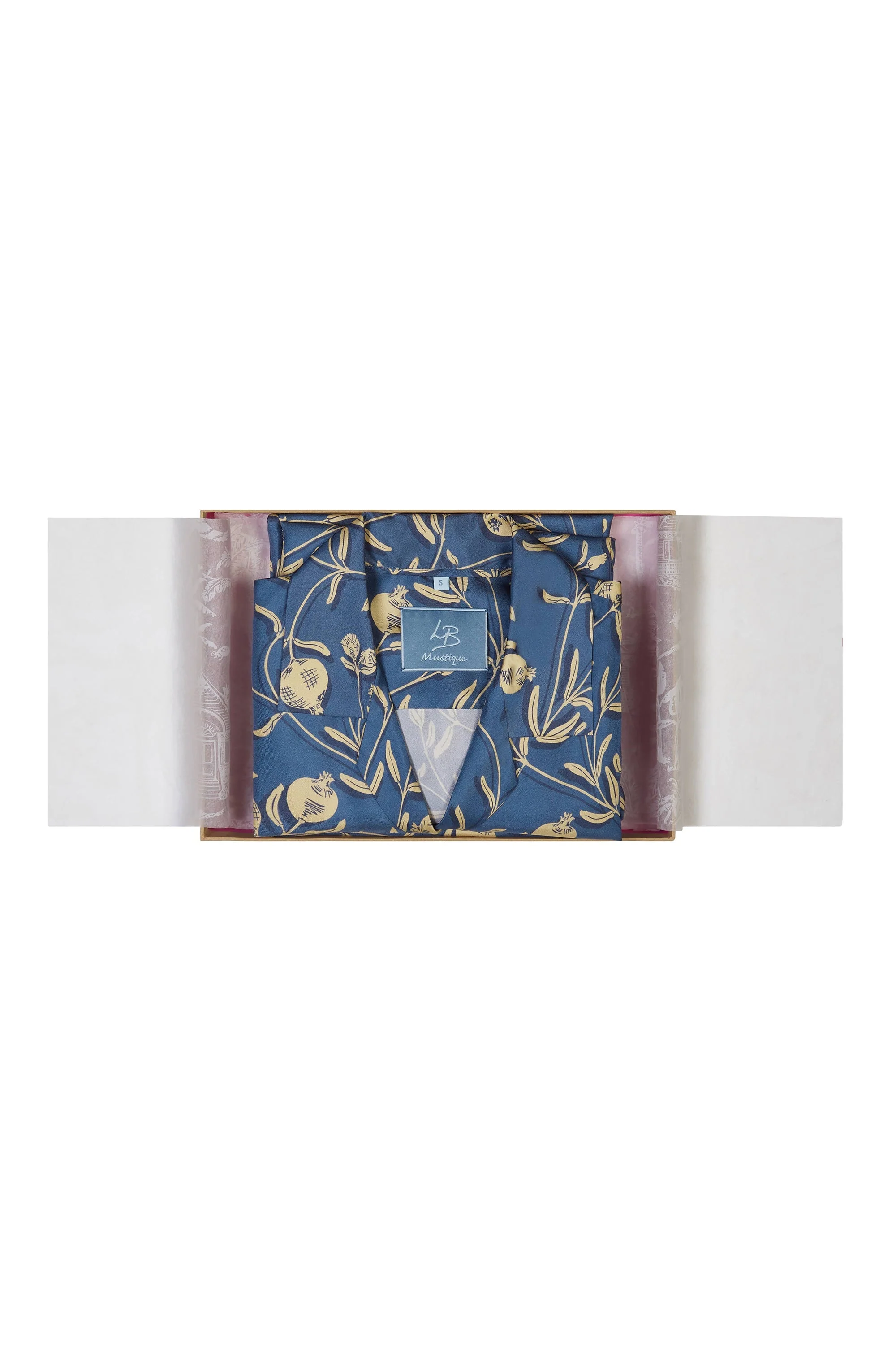 Silk Pajamas POMEGRANATE - Image 13