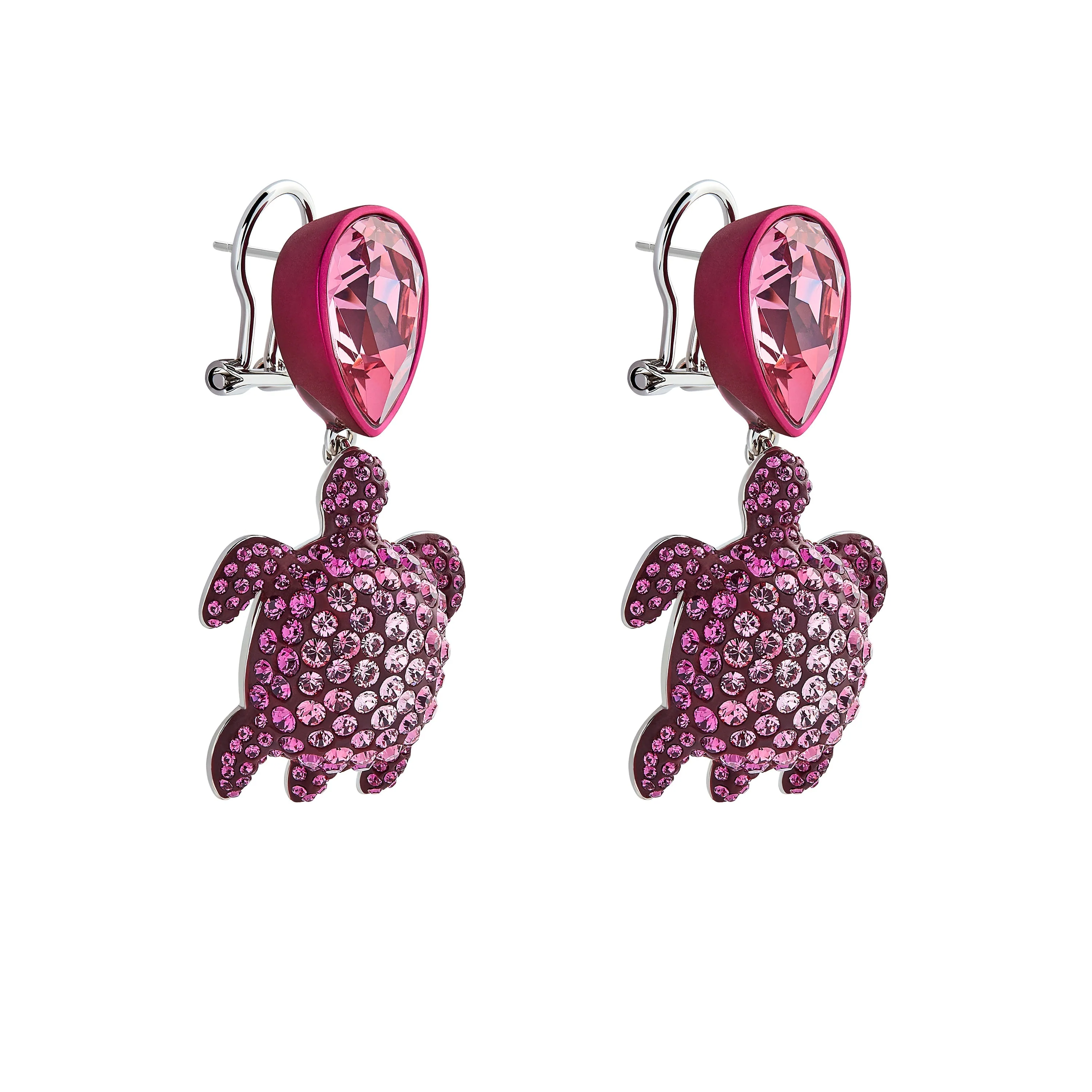 Atelier Swarovski Drop Earrings TURTLE - Image 4