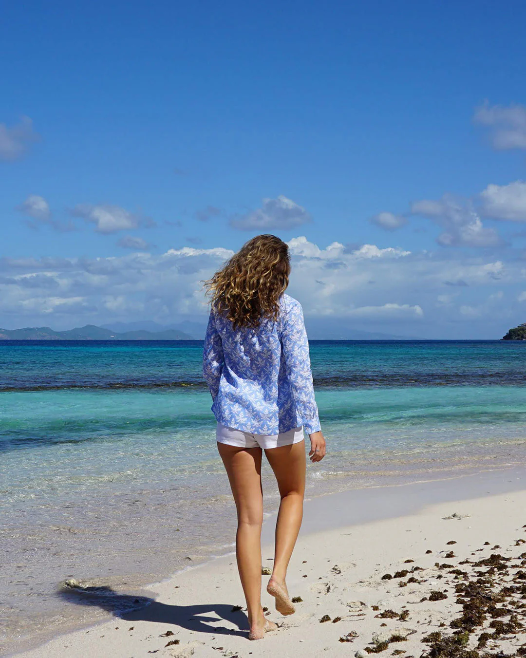 Linen Shirt PAPAYA - Image 7