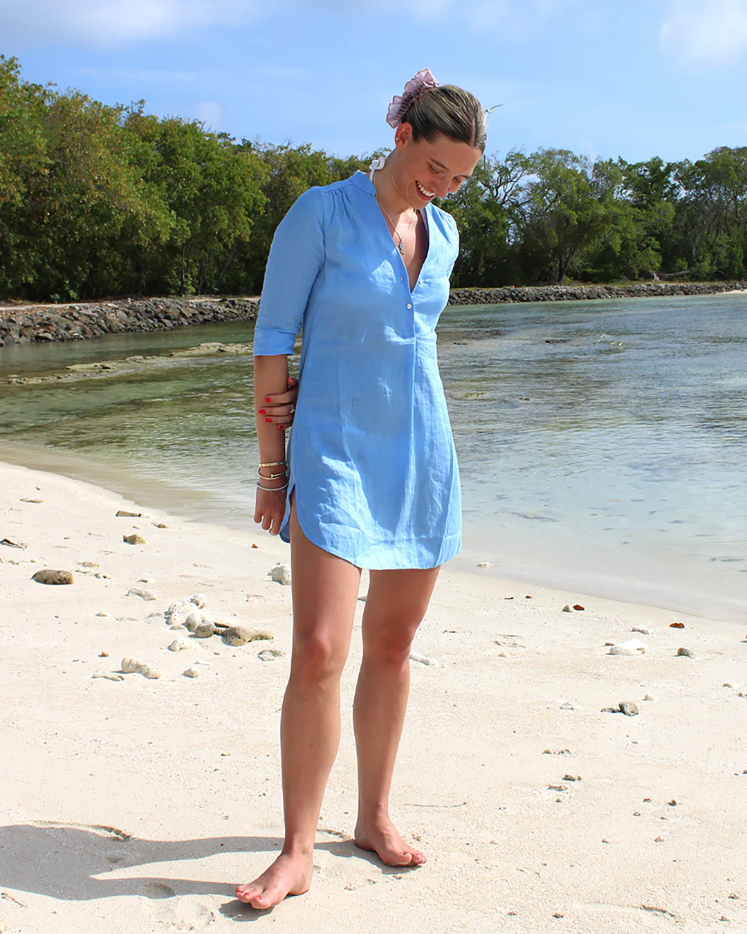 Linen Decima Dress - Image 3